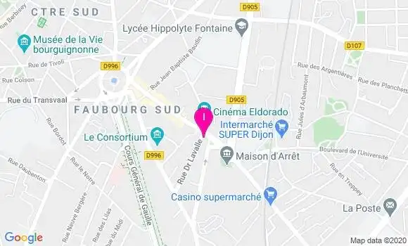 Localisation Emilie Afonso