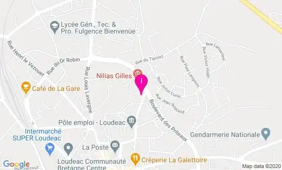 Localisation Fabienne Jegonday