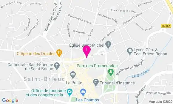 Localisation Fabienne Lanoe