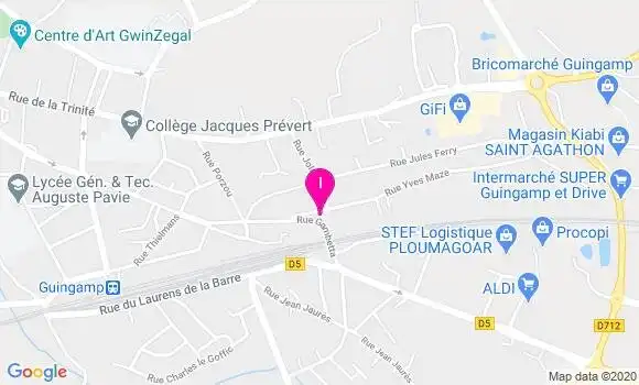 Localisation Annick Nicolas