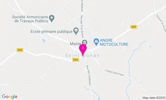 Localisation Cecile Le Bourdais