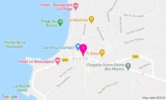 Localisation Karine Le Calvez