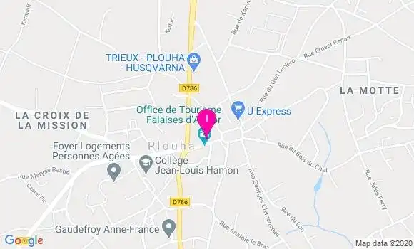Localisation Fabien Hamon