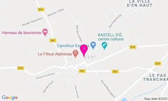 Localisation Cecile Blanchart