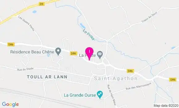 Localisation Magalie Moisan
