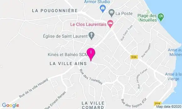 Localisation Helene Le Calvez