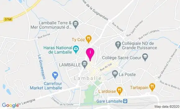 Localisation Soizic Ramage