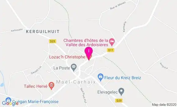 Localisation Corinne Le Mao
