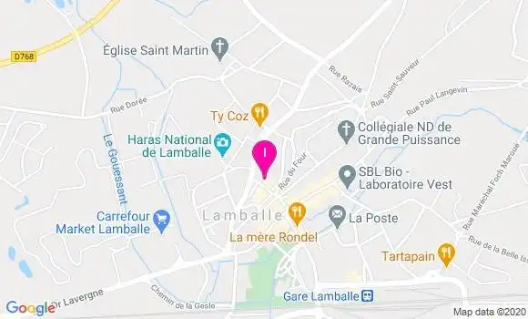 Localisation Beatrice Renault