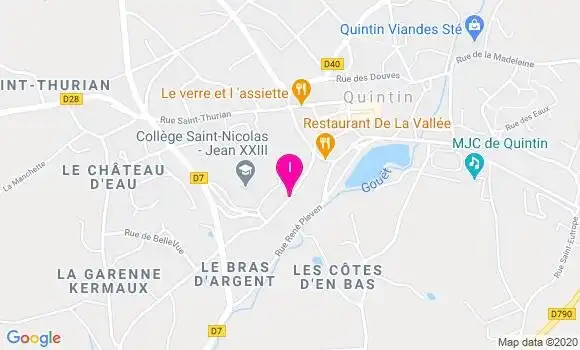 Localisation Bruno Le Biannic