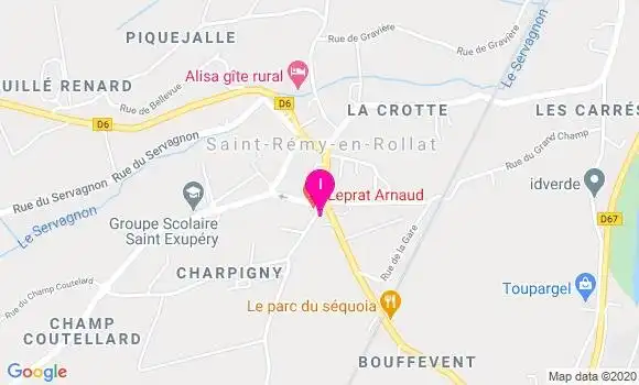 Localisation Patricia Chatelin
