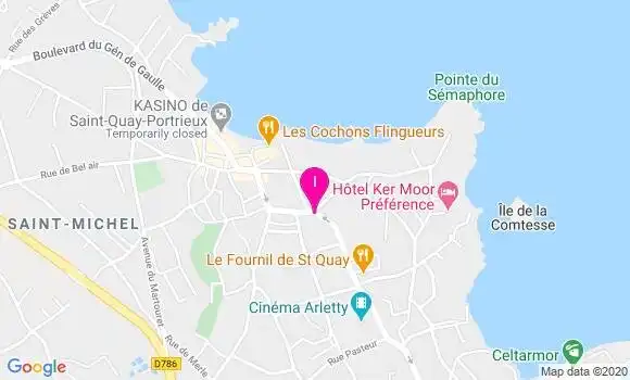 Localisation Myriame Daniel