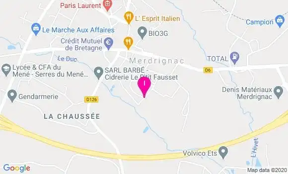 Localisation Emmanuelle Besnard Hesry