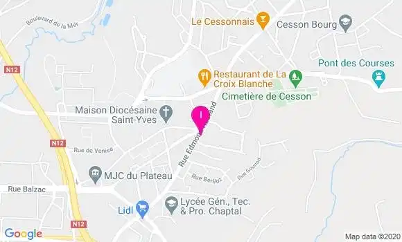 Localisation Mickael Robin