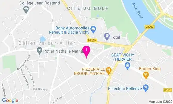 Localisation Beatrice Quantin