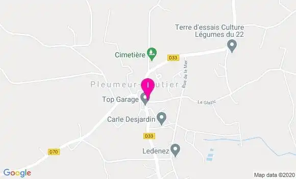 Localisation Arzela Guibert