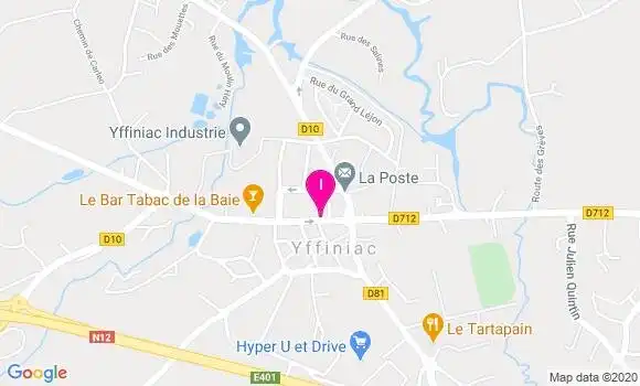 Localisation Yohann Blevin