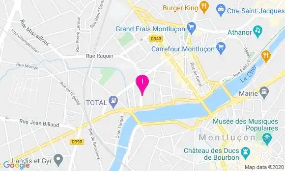 Localisation Edith Georgeault