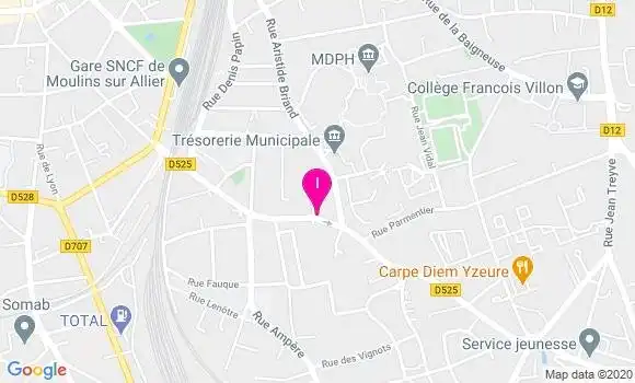 Localisation Nathalie Croisier