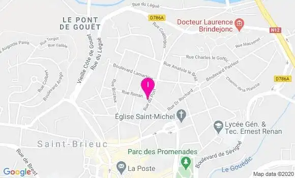 Localisation Anne Marine Ginet