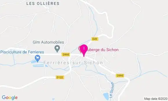 Localisation Stephany Brat
