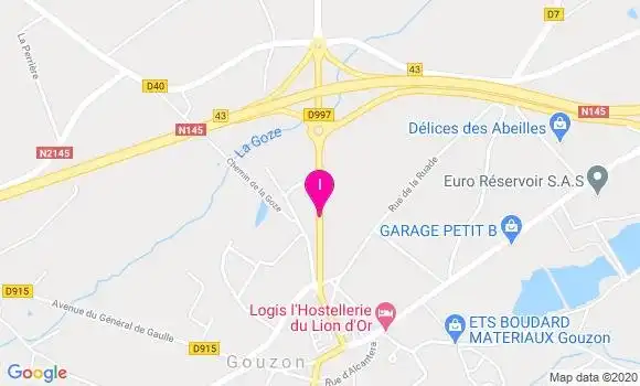 Localisation Bernadette Gomy