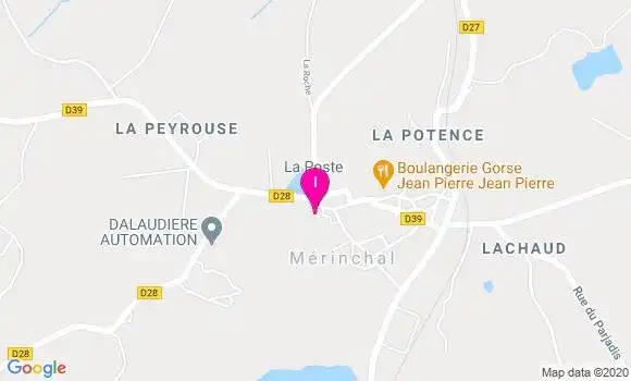 Localisation Virginie Bourillon