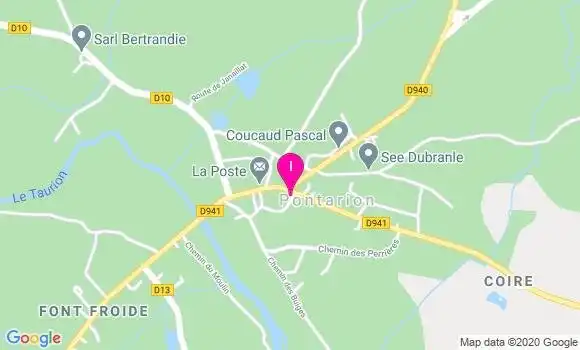 Localisation Carine Bournel