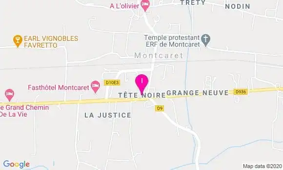 Localisation Sandrine Mora