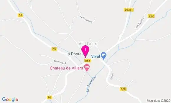 Localisation Isabelle Lacotte