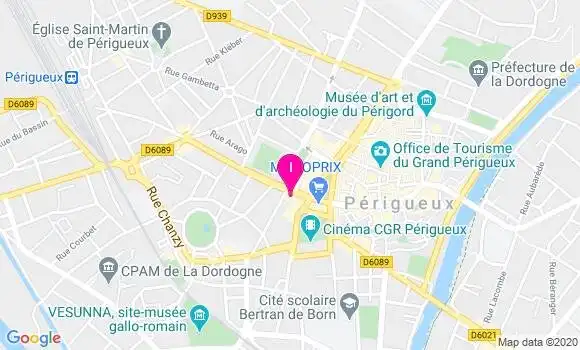 Localisation Fabienne Labadie