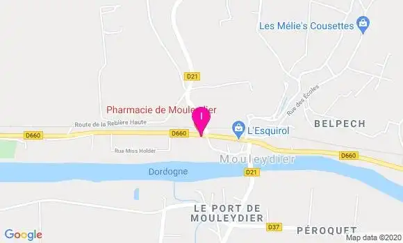 Localisation Ghislaine Paschier