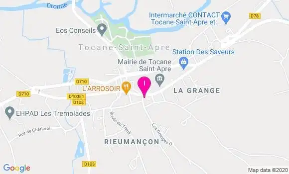 Localisation Martine Lasserre