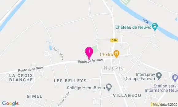 Localisation Chrystel Bitonneau