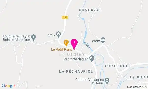 Localisation Sandrine Dougnat