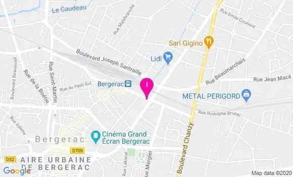 Localisation Delphine Dauriat
