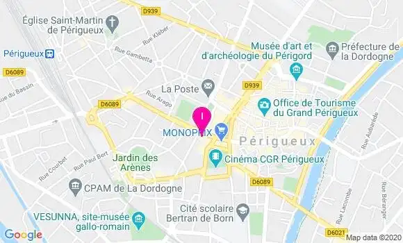 Localisation Pascale Marie