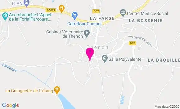 Localisation Jean Baptiste Aubriot De La Palme