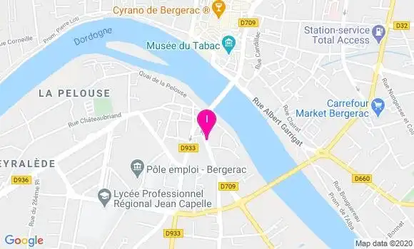 Localisation Cecile Laval Brun