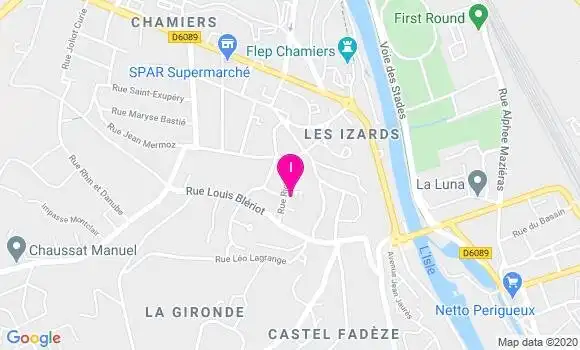 Localisation Cecile Fontanier
