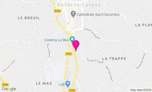 Localisation Brigitte Begoc