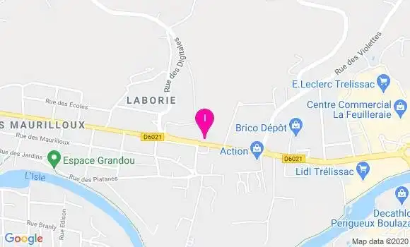 Localisation Lisa Phelip