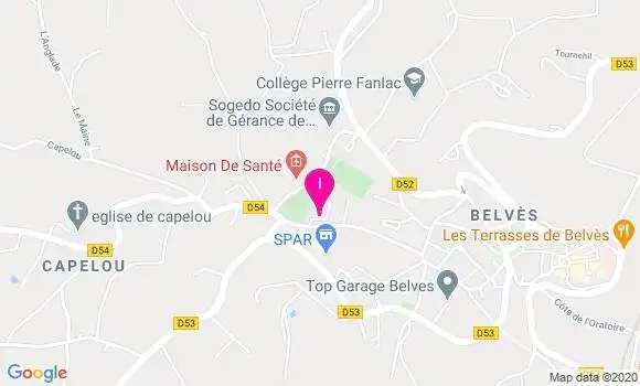 Localisation Benedicte Bourgeois