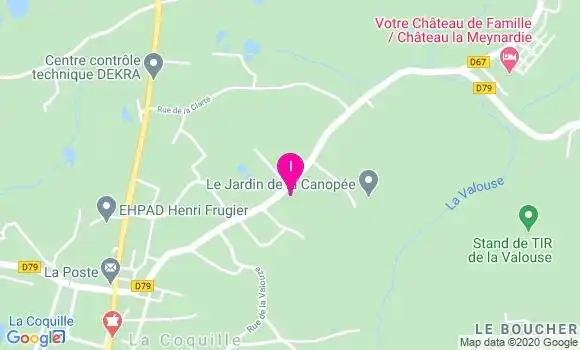 Localisation Marie Aude Jolibois