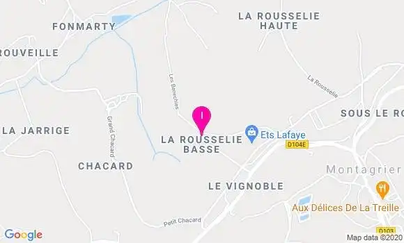 Localisation Perrine Brunon