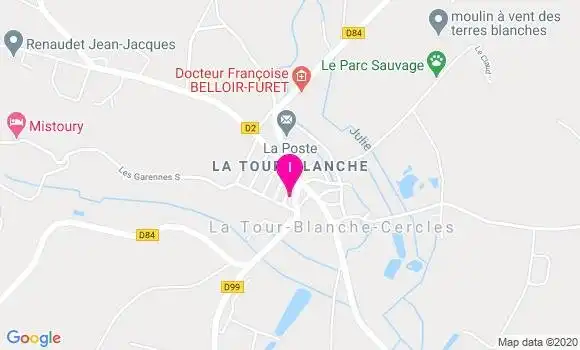 Localisation Corinne Ducoup