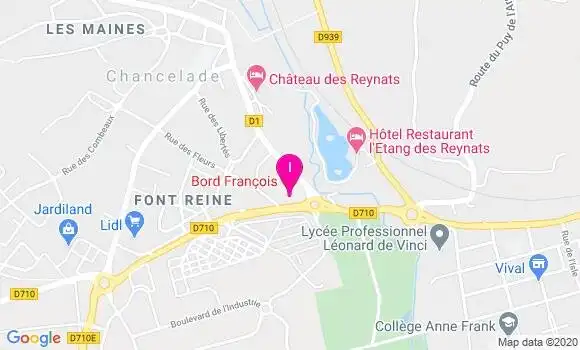 Localisation Catherine Brout