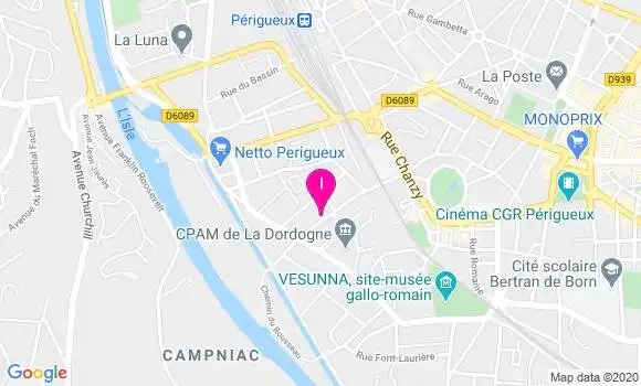 Localisation Berangere Bruno