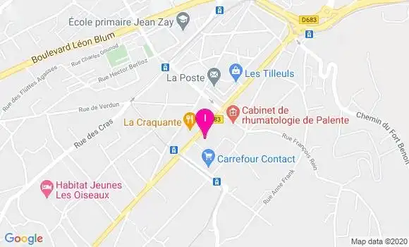 Localisation Nathalie Vadoz Mougin