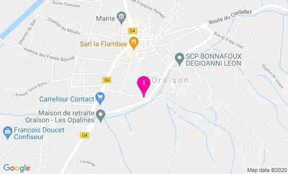 Localisation Elodie Berron